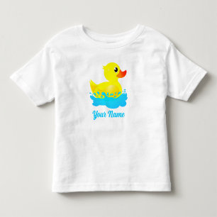 Camiseta De Bebé El aguijón de goma amarillo