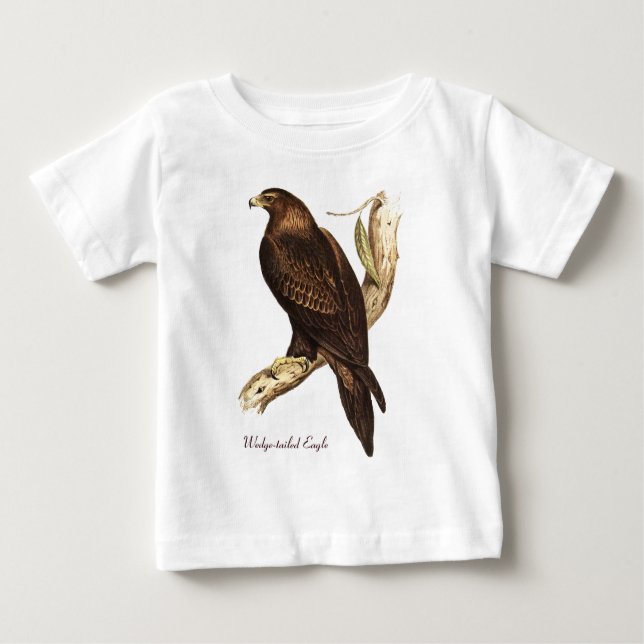 Camiseta De Bebé El Águila Pintoresca. Un magnífico pájaro de presa (Anverso)