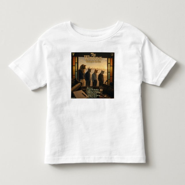 Camiseta De Bebé El Álbum de Windows: una Parodia (Anverso)