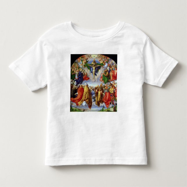 Camiseta De Bebé El Altarpiece de Landauer, Día de Todos los (Anverso)
