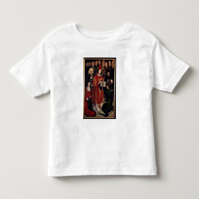 Camiseta De Bebé El Altarpiece de St. Vincent (Anverso)