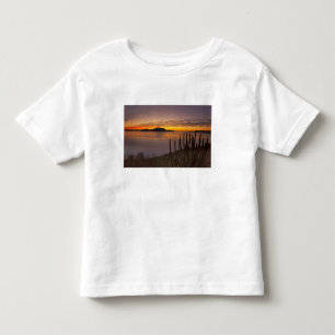 Camiseta De Bebé El amanecer sobre Isla Danzante en el Golfo de 2