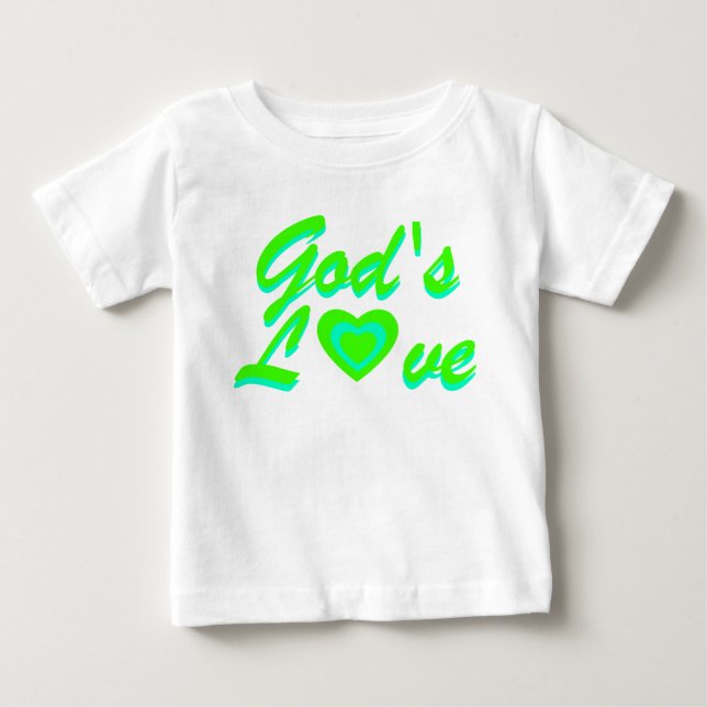Camiseta De Bebé El amor de Dios (Anverso)