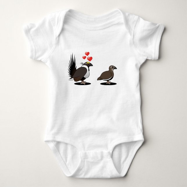 Camiseta De Bebé El amor de la banda sabia (Anverso)