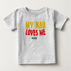 Camiseta De Bebé El amor de Nau