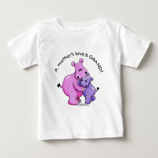 Camiseta De Bebé ¡El amor de una madre es grandioso! (Anverso)