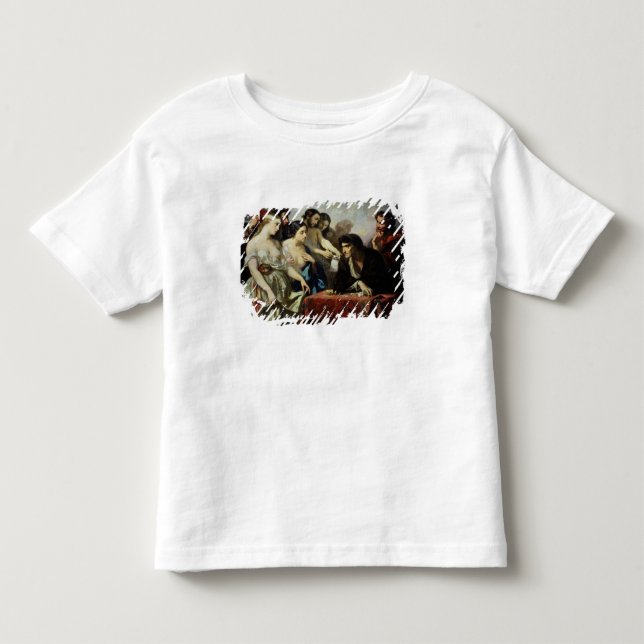 Camiseta De Bebé El amor del oro, 1844 (Anverso)