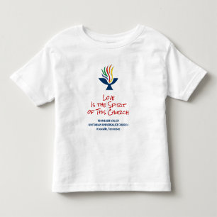 Camiseta De Bebé El amor es el espíritu - TVUUC