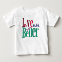 Camiseta de bebé 'El amor hace que todo sea mejor'