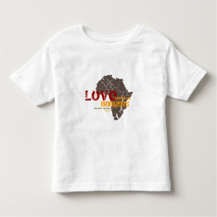 Camiseta De Bebé El amor no sabe ninguna frontera - adopción de