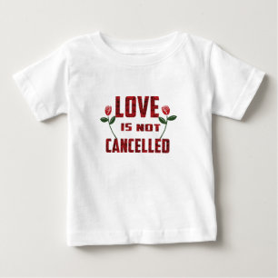Camiseta De Bebé El amor no se cancela bebé