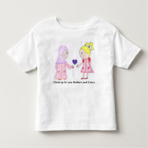 Camiseta De Bebé El amor y la amistad curan el mundo
