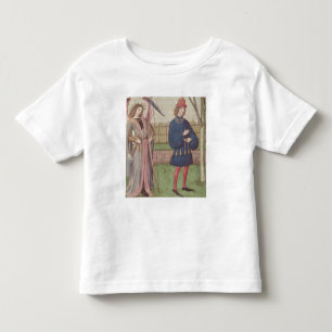 Camiseta De Bebé El ángel del amor que aparece a un amante en