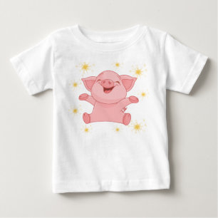Camiseta De Bebé El año de los destellos de cerdo