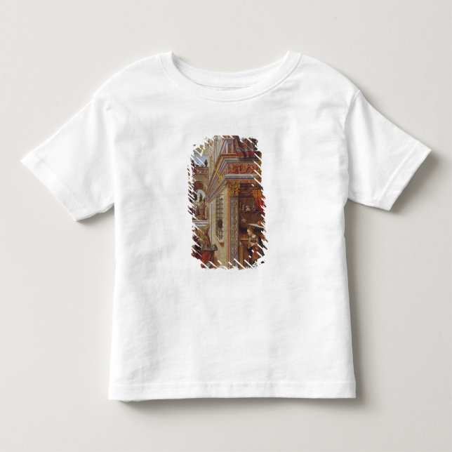 Camiseta De Bebé El anuncio con St. Emidius, 1486 (Anverso)