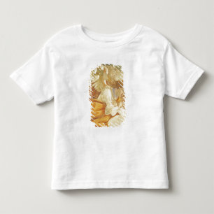Camiseta De Bebé El anuncio, detalle del arcángel