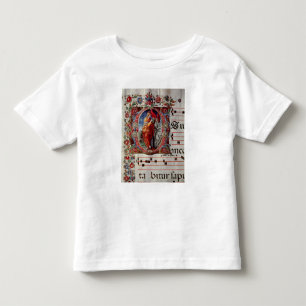 Camiseta De Bebé El anuncio, 'O inicial historiated