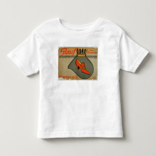 Camiseta De Bebé El anuncio para "Stauf calza" (el litho del color)