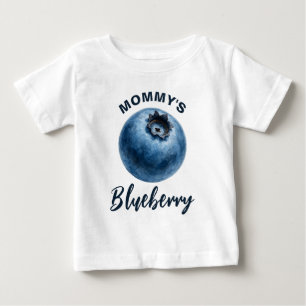 Camiseta De Bebé El arándano de mamá