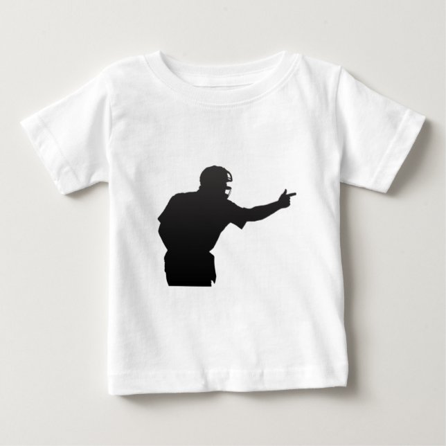 Camiseta De Bebé El árbitro (Anverso)