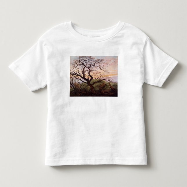 Camiseta De Bebé El árbol de cuervos, 1822 (Anverso)