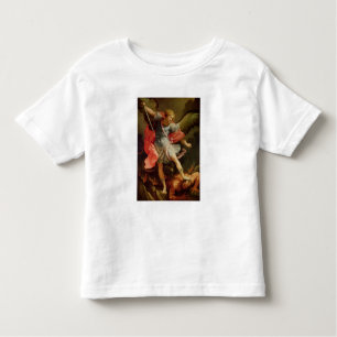 Camiseta De Bebé El arcángel Michael que derrota Satan