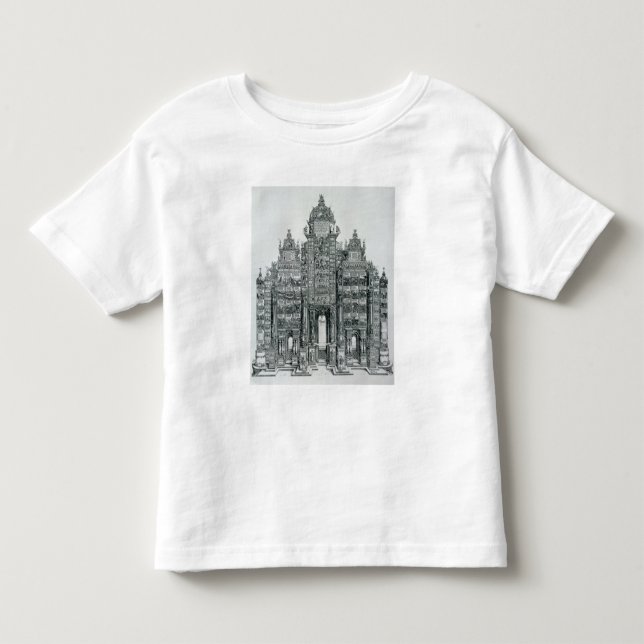 Camiseta De Bebé El arco triunfal (Anverso)