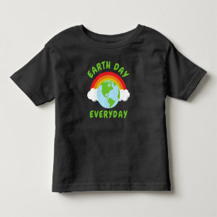 Camiseta De Bebé El arcoiris cotidiano del Día de la Tierra
