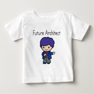 Camiseta De Bebé El arquitecto del futuro del niño