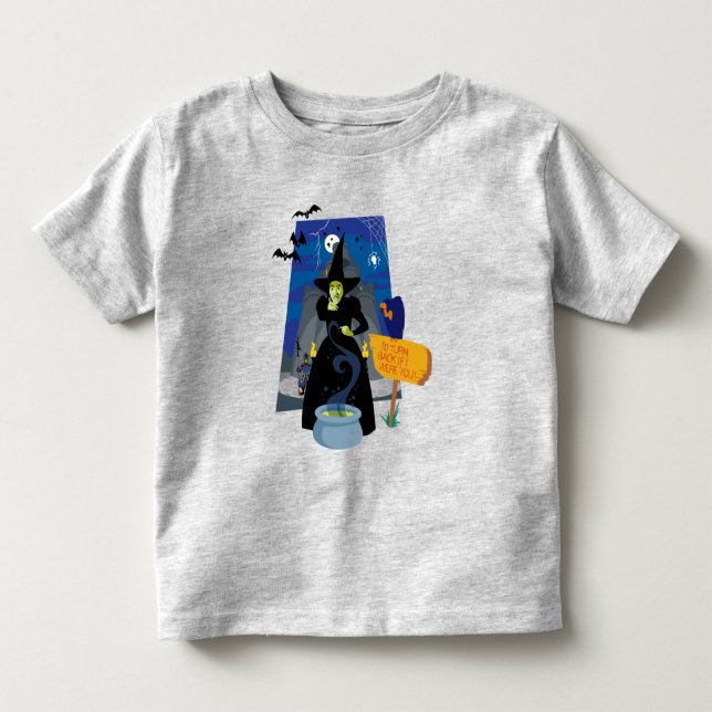 Camiseta De Bebé El Asistente De Oz™ | La Bruja Malvada (Anverso)