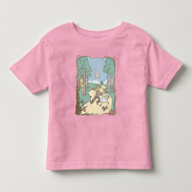 Camiseta De Bebé El Asistente De Oz™ | Libro de historias Camino de (Anverso)