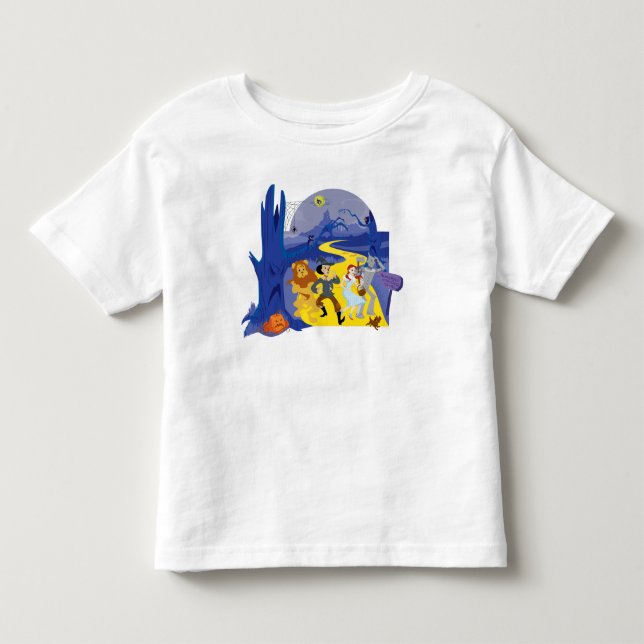 Camiseta De Bebé El Asistente De Oz™ | Selva perdida de Halloween (Anverso)