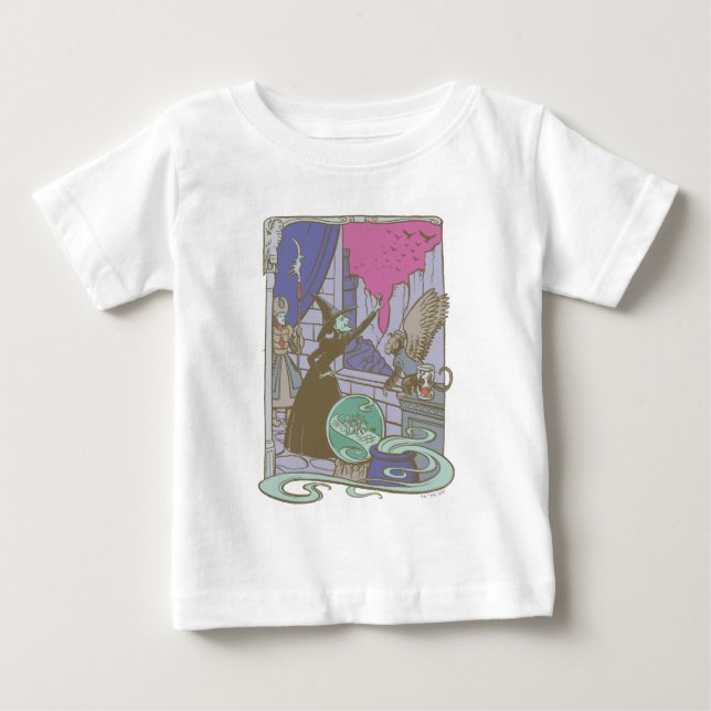Camiseta De Bebé El Asistente De Oz™ | Storybook Witch™ (Anverso)