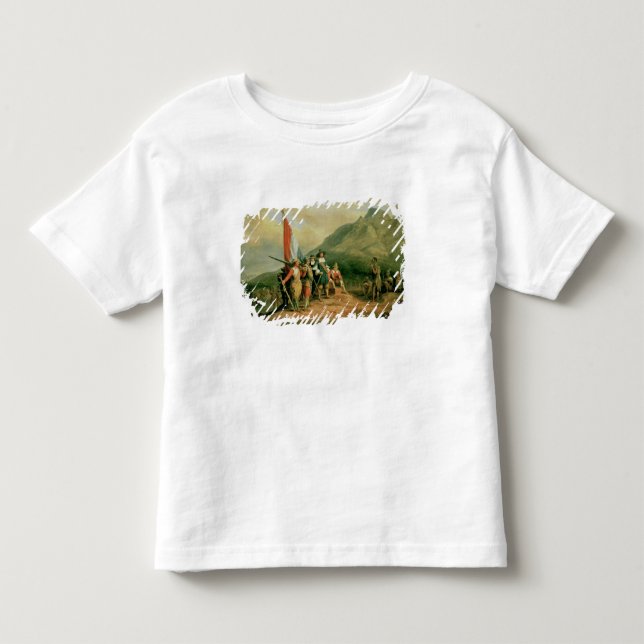 Camiseta De Bebé El aterrizaje de enero van Riebeeck (Anverso)