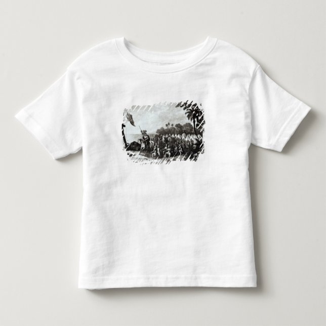 Camiseta De Bebé El aterrizaje en Tampa Bay (Anverso)
