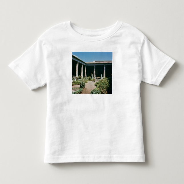 Camiseta De Bebé El atrio, casa del Vettii (Anverso)