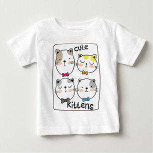 Camiseta De Bebé El auto se enfrenta a un bebé