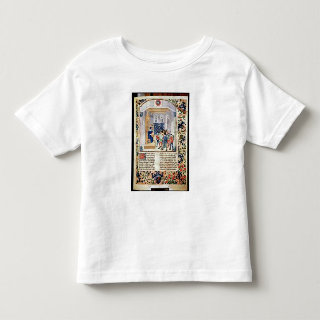 Camiseta De Bebé El autor que presenta su libro a los campesinos (Anverso)