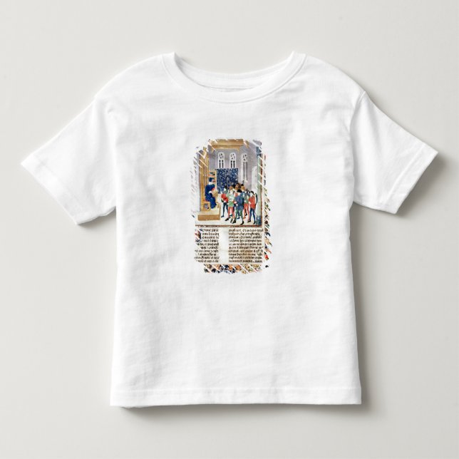 Camiseta De Bebé El autor que presenta su libro a los campesinos (Anverso)