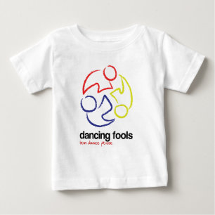 Camiseta De Bebé El baile engaña (logotipo solamente, luz -- NIÑO