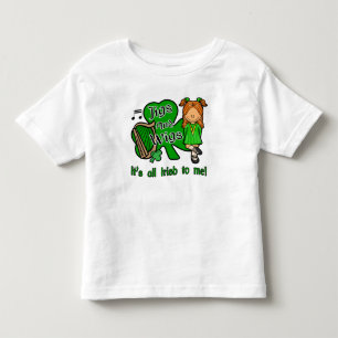 Camiseta De Bebé El baile irlandés de una bailarina