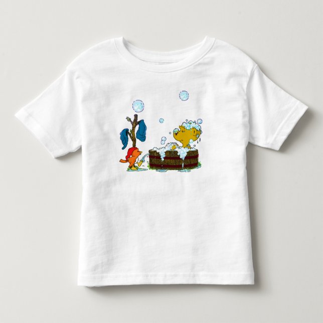 Camiseta De Bebé El baño de burbujas de Ferald (Anverso)