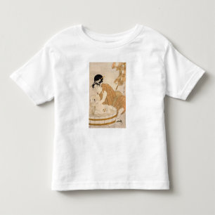 Camiseta De Bebé El baño, período de Edo