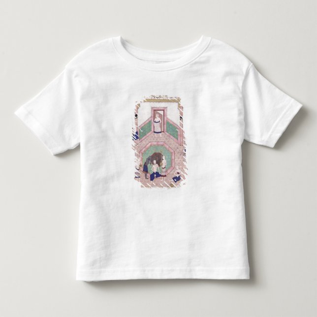 Camiseta De Bebé El baño turco (Anverso)