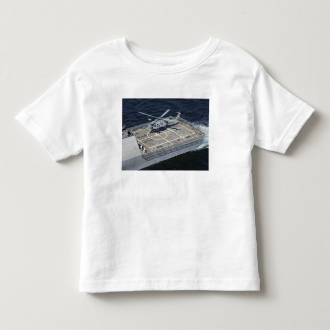 Camiseta De Bebé El barco de combate litoral USS Freedom (Anverso)