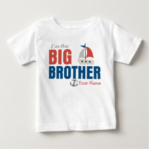 Camiseta De Bebé El barco de vela del Gran Hermano Personalizado