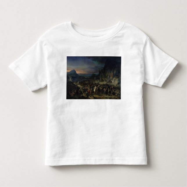 Camiseta De Bebé El barranco, campaña de 1809, 1843 (Anverso)