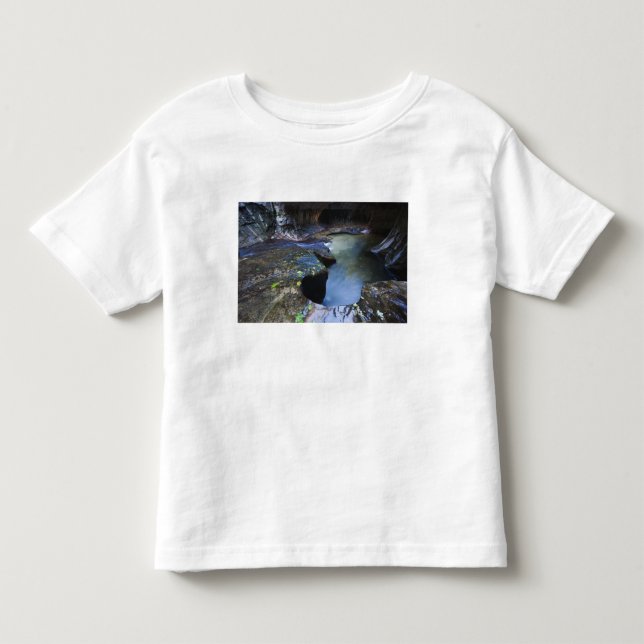 Camiseta De Bebé El barranco de la ranura del subterráneo (Anverso)