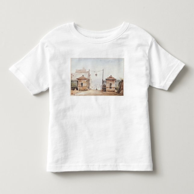 Camiseta De Bebé El Barriere de Menilmontant (Anverso)