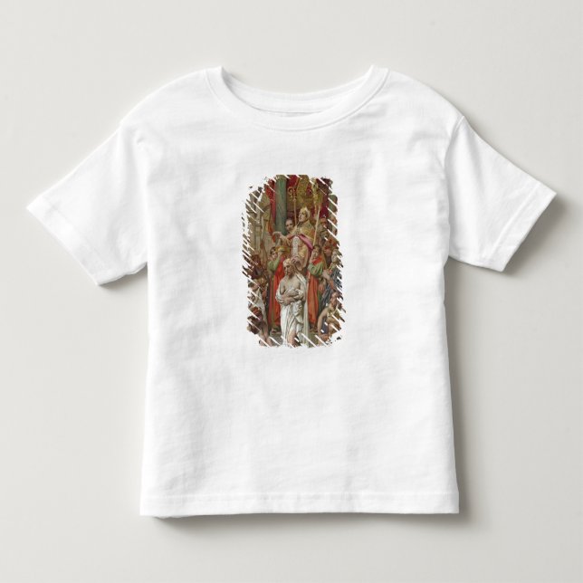 Camiseta De Bebé El bautismo de Clovis I (Anverso)